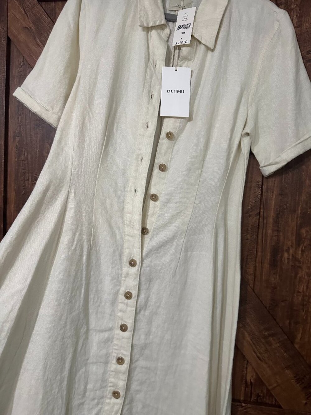 DL1961 Linen Dress NWT size S